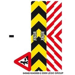 7631stk01 STICKER 7631 Dumptruck NIEUW *0S0000