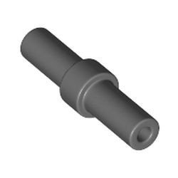 78258-85 Paal lengte 2 MET STOPRING IN MIDDEN grijs, donker (blauwachtig) NIEUW *0L0000