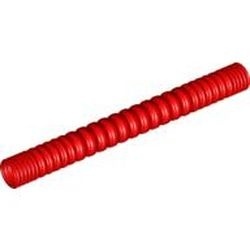 78c11-5G Slang geribbeld lengte 11 noppen rood gebruikt *5D0000