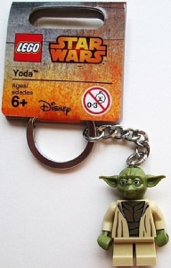 853449 Lego Starwars Yoda Sleutelhanger NIEUW *