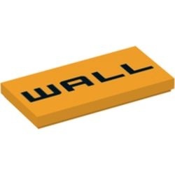 87079pb0239-110 Tegel 2x4 WALL oranje, lichthelder NIEUW *