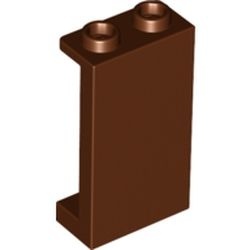 87544-88 Paneel 1x2x3 met kleine zijschotjes bruin, roodachtig NIEUW *1B025