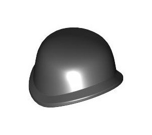 87998-11 Soldatenhelm zwart NIEUW *0L0000