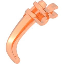 92220-18 Hero Factory wapen - klauw met clip transparant neonoranje NIEUW *0L0000