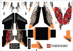 9398stk01 STICKER 9398 4x4 crawler NIEUW *0S0000