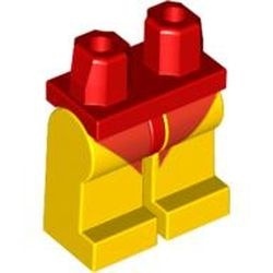 970c03pb10-59 Rode heup, gele benen met bikinibroekje rood NIEUW *2B000