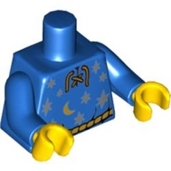 973pb1778c01-7 Torso met maan en sterren (col12-1/col179) blauw NIEUW *0B0000