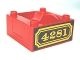 98456pb02-5 DUPLO Basis tender met decoratie rood NIEUW *