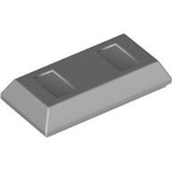 99563-86 Steen vorm goudbaar grijs, licht (blauwachtig) NIEUW *1B052