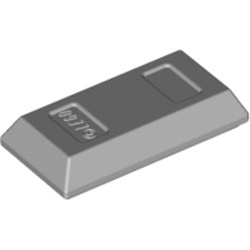 99563-86G Steen vorm goudbaar grijs, licht (blauwachtig) gebruikt *1E020