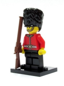 col05-3 Royal Guard met geweer en standaard NIEUW *0M0000