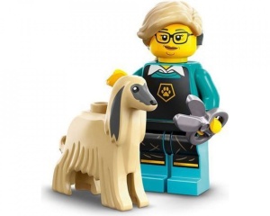 col25-12 Hondentrimster met hond NIEUW *0M0000
