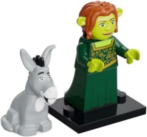 colshr-6 SHREK: Fiona en ezel mert standaard 0M0000 NIEUW *