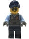 cty0619 Police- City Offiicer, zonnebril, donkergrijs vest NIEUW *0M0000