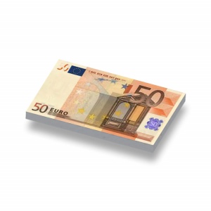 CUSE8163 Tegel 1x2 50 Euro wit *0A000