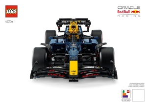 INS42206 42206 BOUWBESCHRIJVING- Oracle Red Bull racing RB20 NIEUW *