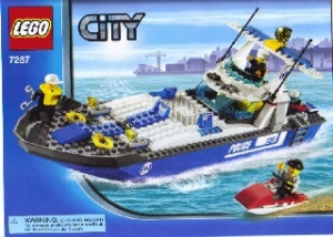 INS7287-G 7287 BOUWBESCHRIJVING- Police Boat gebruikt *