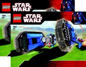INS7664 7664 BOUWBESCHRIJVING- TIE Crawler NIEUW *LOC 6030