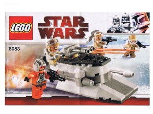 INS8083-G 8083 BOUWBESCHRIJVING- Rebel Trooper Battle Pack gebruikt *LOC RBSW