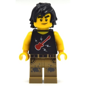 njo672 Ninjago: Cole- Urban Cole NIEUW *0M0000