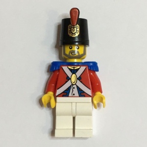 pi118 Imperial Soldier II- Shako, rode coat, grijze baard NIEUW *0M0000