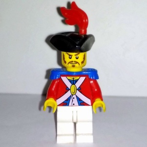 pi119G Imperial Soldier ll - Officer met lange snor gebruikt *0M0000