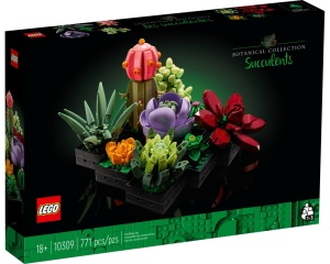 Set 10309-B Set 10309-B Botanical Succulents doos licht berschadigd NIEUW *