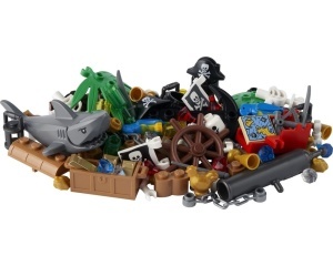 Set 40515 Set 40515 Piraten en Schatten aanvulpack polybag NIEUW *