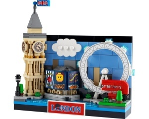 Set 40569 Ansichtkaart van Londen NIEUW *