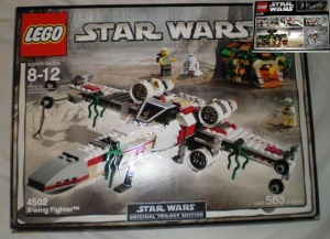 Set 4502 X-wing Fighter Original Trilogy box NIEUW *