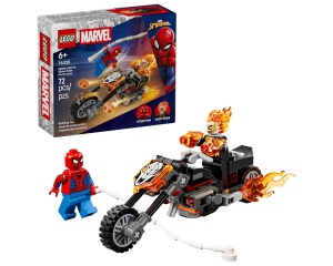 Set 76335 Spider-Man vs. Ghost Rider NIEUW * - Img 2