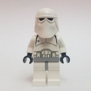 sw0080G Snowtrooper, lichtblauwgrijze benen en zwarte handen gebruikt *0M0000