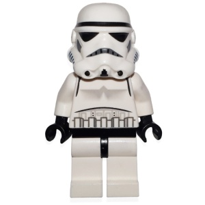 sw0188a Star Wars:Stormtrooper (7667) dotted mouth VLEESKLEURIG HOOFD NIEUW *0M0000