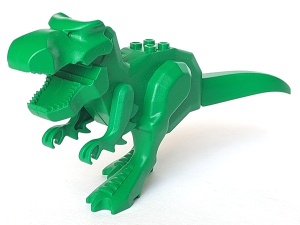 trex07-6 Tyrannosaurus (PAKKETZENDING) groen NIEUW *