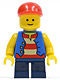 twn105 Jongen cap, gestreept shirt, zwarte broek NIEUW *0M0000