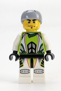 wr004G Team X-treme Daredevil 1 met sport helm gebruikt *0M0000