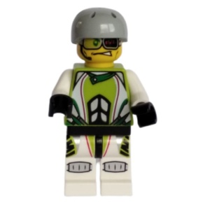 wr005G Team X-treme Daredevil 2 met sport helm gebruikt *0M0000