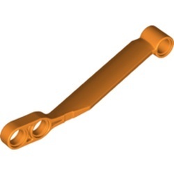 x136-4 Technic Wishbone Suspension Arm oranje gebruikt *0L0000