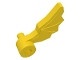 x46-3G Pluim- drakenvleugel links (pin naar voren) geel gebruikt *0L0000