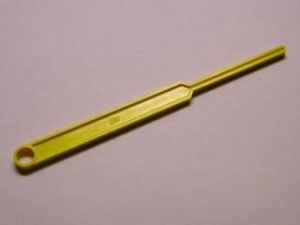 x515-3G Trein Steam Drive Rod 4.5V geel gebruikt *