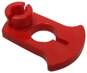 x564-5G Trein Steam Drive Rod Holder rood gebruikt *0B066