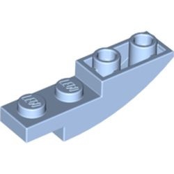 13547-105 Omgekeerde dakpan 4x1 rond blauw, lichthelder NIEUW *1B105