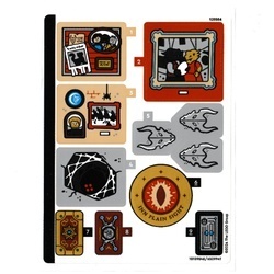 21348stk01 STICKER 21348 Dungeons & Dragons: Red Dragon's Tale NIEUW *0S0000