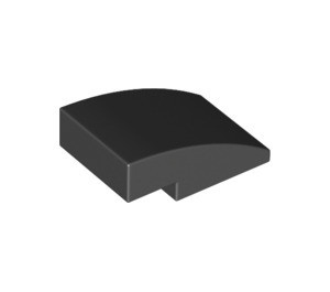 24309-11 Dakpan rond 3x2 geen noppen afgerond zwart NIEUW *1B103