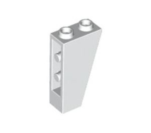 2449-1 Omgekeerde dakpan 75 graden 2x1x3 wit NIEUW *1B245