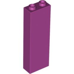 2454-71 Steen 1x2x5 magenta NIEUW *5K0000