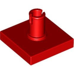 2460-5G Tegel 2x2 met pin rood gebruikt *1L326