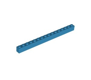 2465-153 Steen 1x16 blauw, donkerazuur NIEUW *5K0000