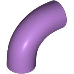 25214-157 Elleboog 2x2 zonder 45 graden lavender, midden NIEUW *1B063
