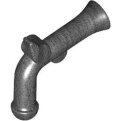 2562-77G Piraten pistool grijs, donkerparel gebruikt *1E021